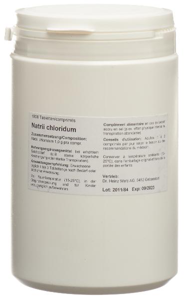 Welti Natriumchlorid Tabletten 1 g (1000 Stk)