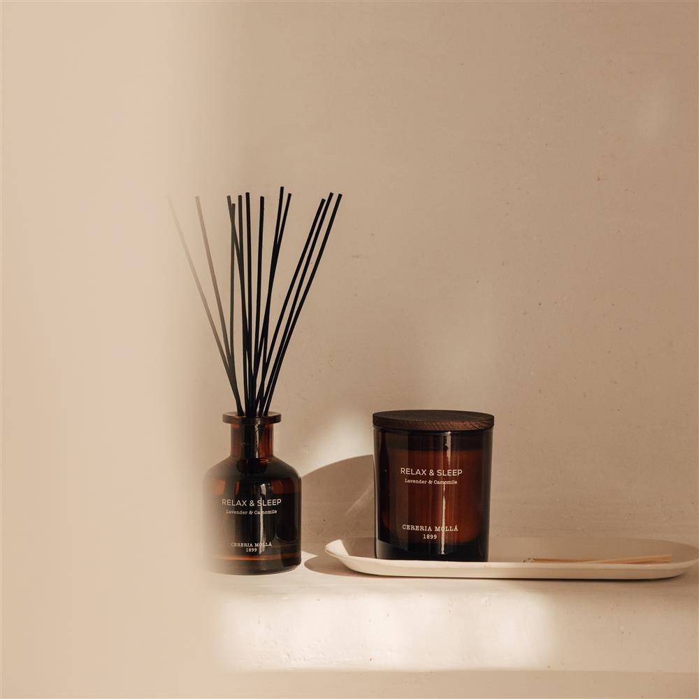 Cereria Mollá Wellbeing Relax & Sleep Duftkerze (230g) Ambiente