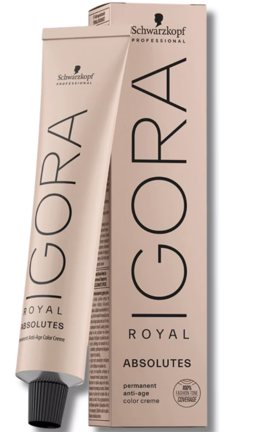 Schwarzkopf IGORA ROYAL Absolutes 7-560 Mittelblond Gold Schoko Natur (60ml)