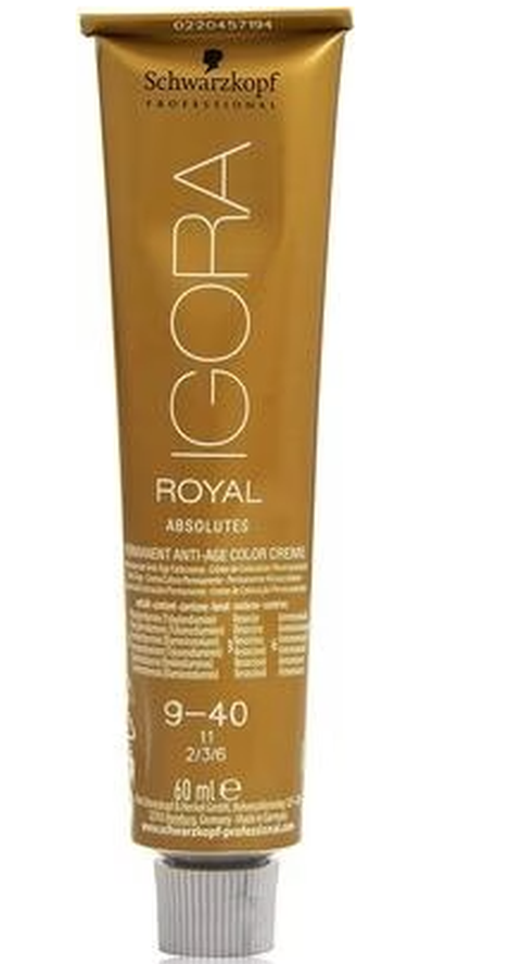 Schwarzkopf IGORA ROYAL Absolutes 9-40 Extra Hellblond Beige Natur (60ml)