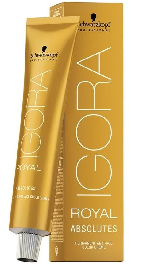Schwarzkopf IGORA ROYAL Absolutes 9-140 Extra Hellblond Cendré Beige Natur (60ml)