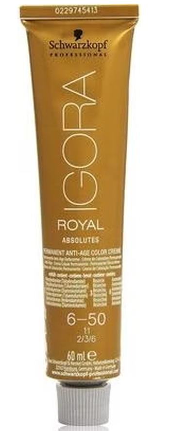 Schwarzkopf IGORA ROYAL Absolutes 6-50 Dunkelblond Gold Natur (60ml)