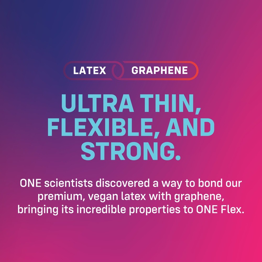 ONE Flex ultradünne Kondome mit Graphen (10 Stk)