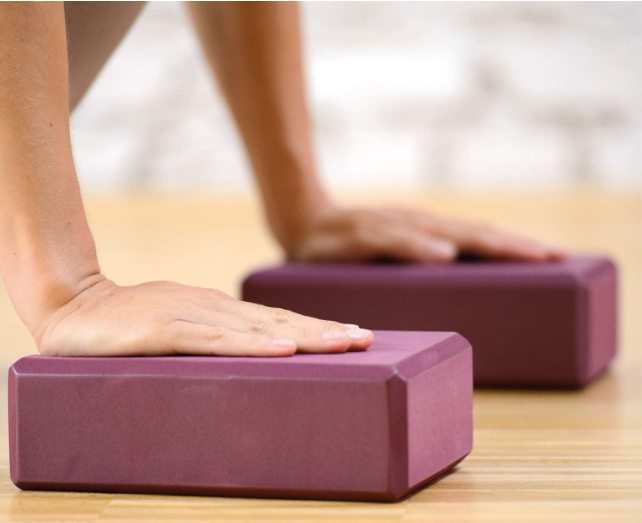 Sissel Yoga Block Bordeaux (1 Stk)