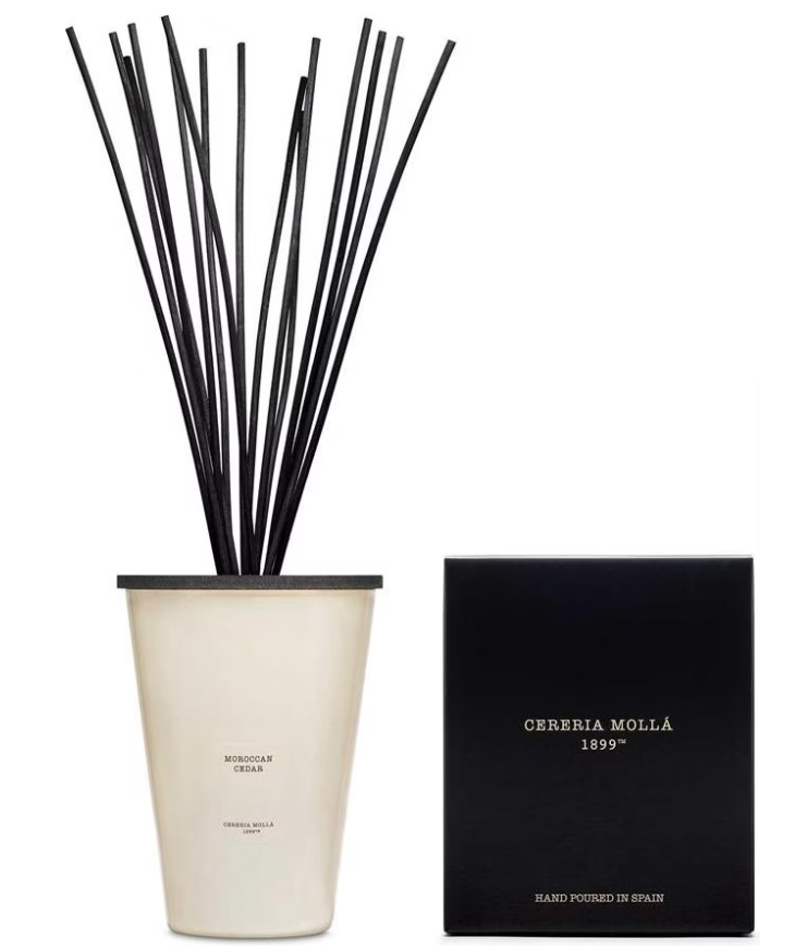 Cereria Mollá Diffuser mit Duftstäbchen Moroccan Cedar (6x500ml)