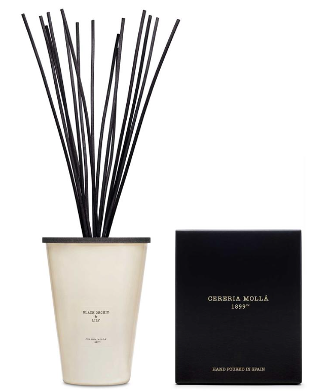 Cereria Mollá Diffuser mit Duftstäbchen Black Orchid & Lily (6x500ml)
