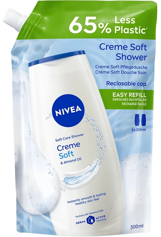 NIVEA Pflegedusche Creme Soft Refill (500ml)