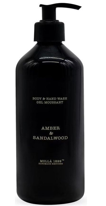 Cereria Mollá Körper- und Handseife Amber & Sandalwood (500ml)