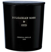 Cereria Mollá Premium Candle XL Bulgarian Rose & Oud 3-Docht-Duftkerze (600g)