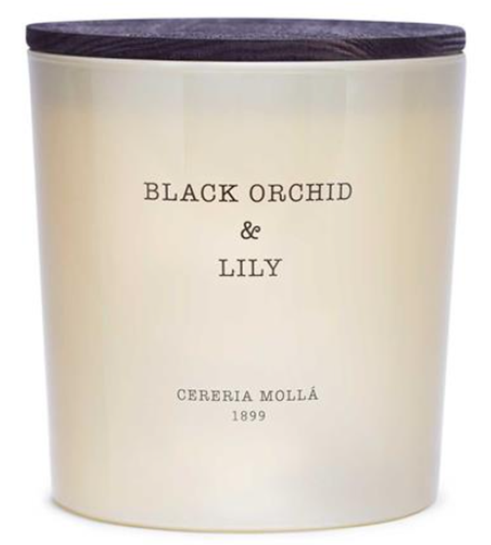 Cereria Mollá Premium Candle XL Black Orchid & Lily 3-Docht-Duftkerze (600g)