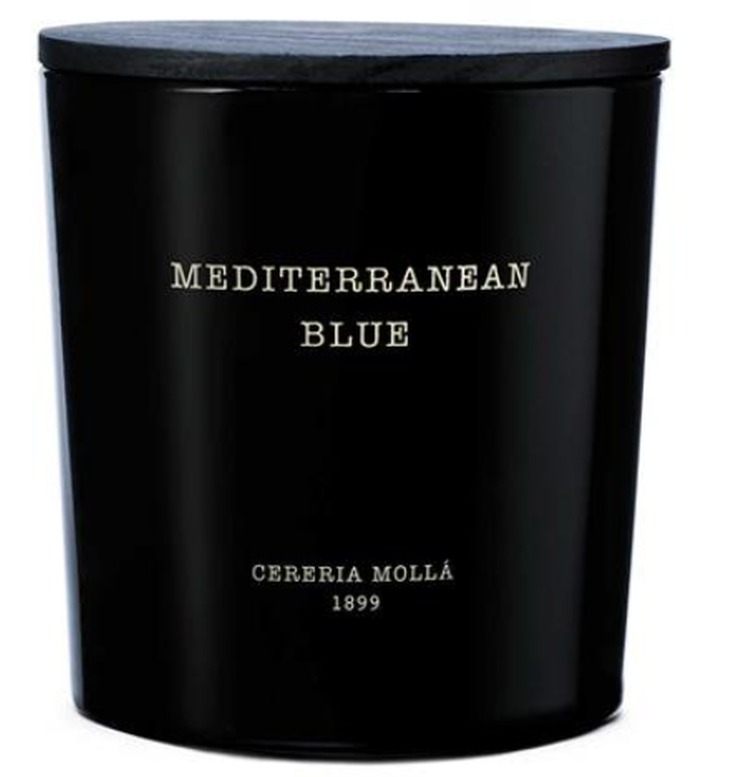 Cereria Mollá Premium Candle XL Mediterranean Blue 3-Docht-Duftkerze (600g)