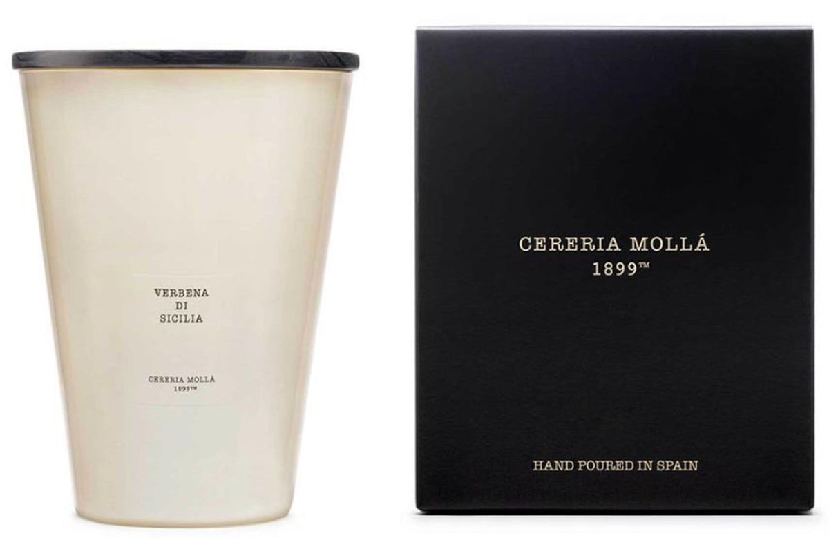 Cereria Mollá Premium Candle XXL Verbena di Sicilia 4-Docht-Duftkerze (3.5kg)