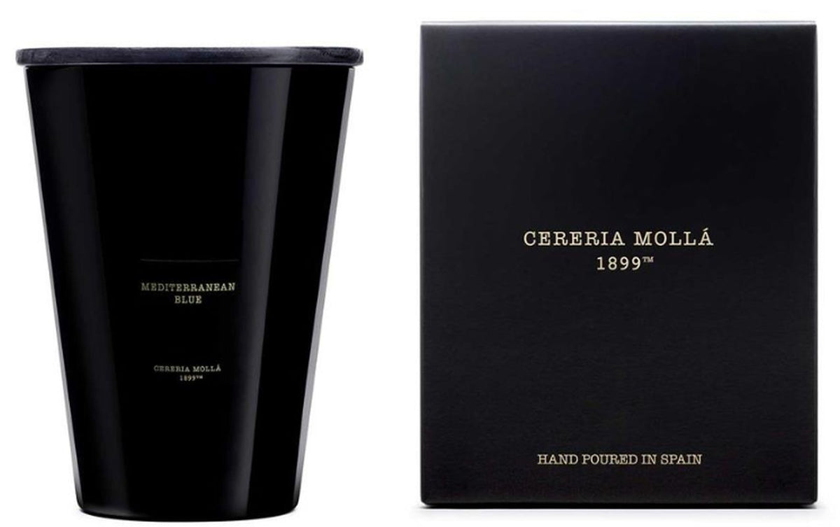 Cereria Mollá Premium Candle XXL Mediterranean Blue 4-Docht-Duftkerze (3.5kg)