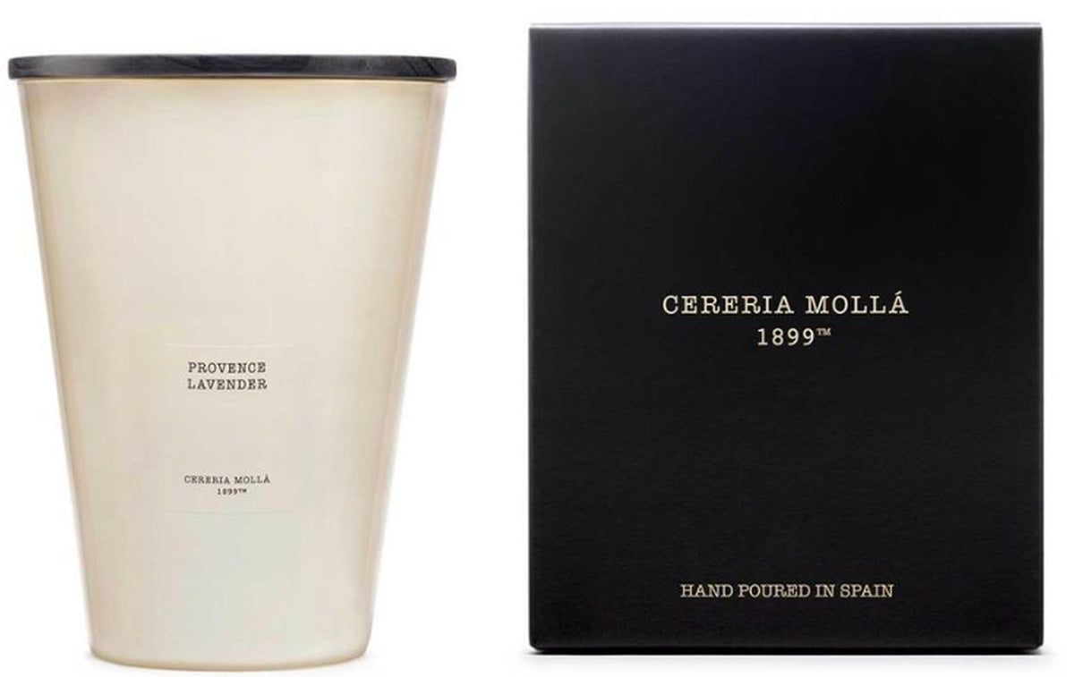 Cereria Mollá Premium Candle XXL Provence Lavender 4-Docht-Duftkerze (3.5kg)