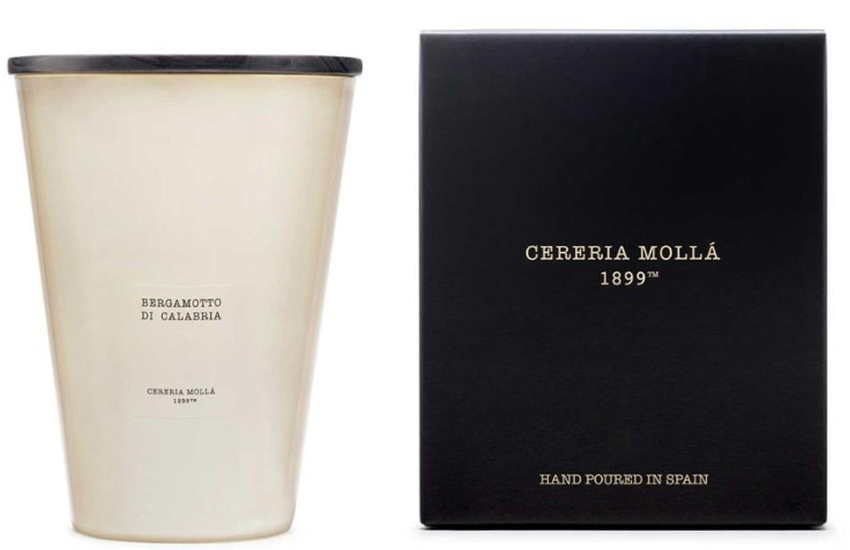 Cereria Mollá Premium Candle XXL Bergamotto di Calabria 4-Docht-Duftkerze (3.5kg)
