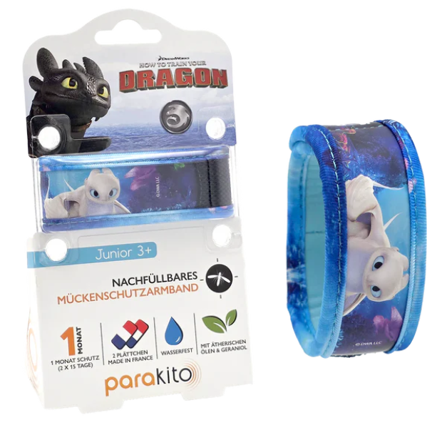 PARAKITO Armband - JUNIOR Universal Dragon, weiss (1 Stk)