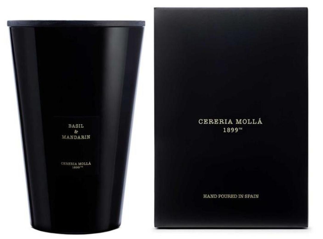Cereria Mollá Premium Candle 3XL Basil & Mandarin 7-Docht-Duftkerze (7kg)
