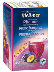 Messmer Früchtetee Französische Pflaume (20 Beutel)
