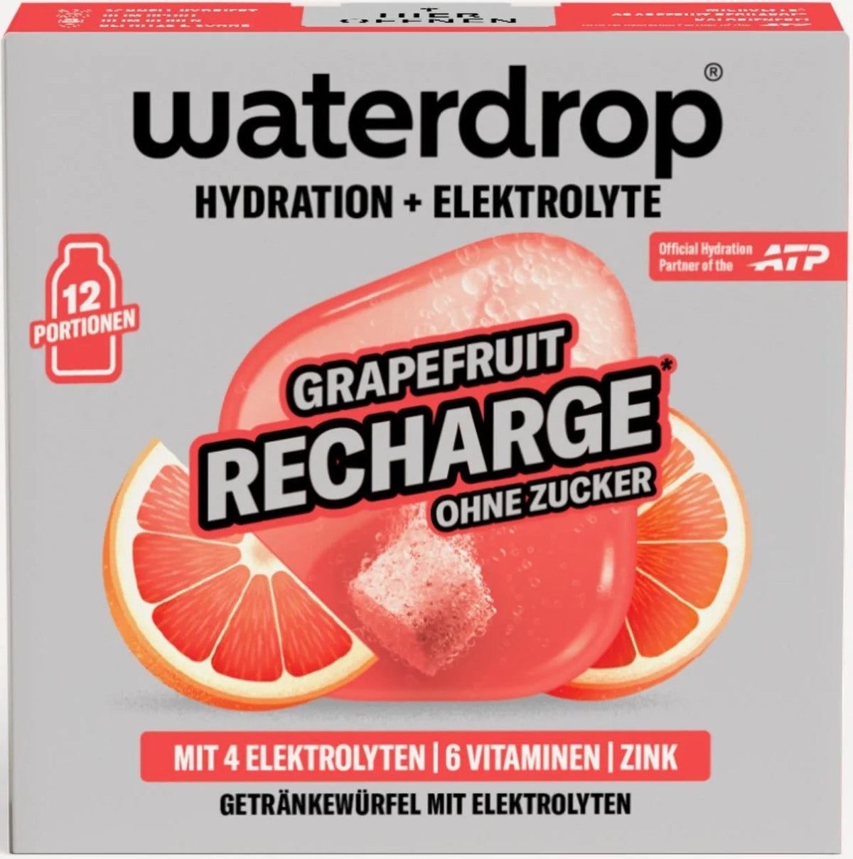 waterdrop Microlyte Grapefruit Recharge (6x12 Stk)