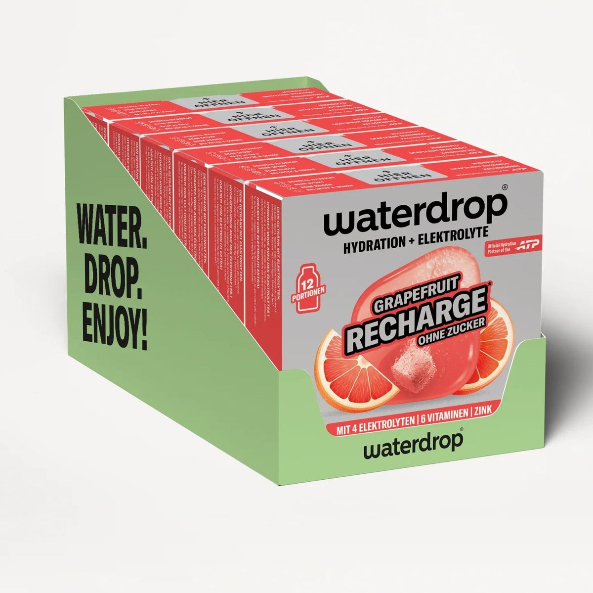 waterdrop Microlyte Grapefruit Recharge (6x12 Stk)