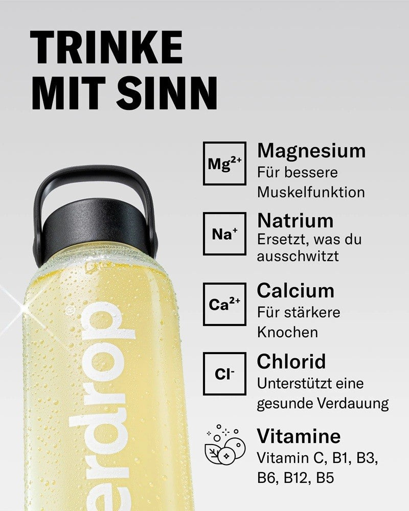 waterdrop Microlyte Lemon-Mint Recharge (12 Stk)