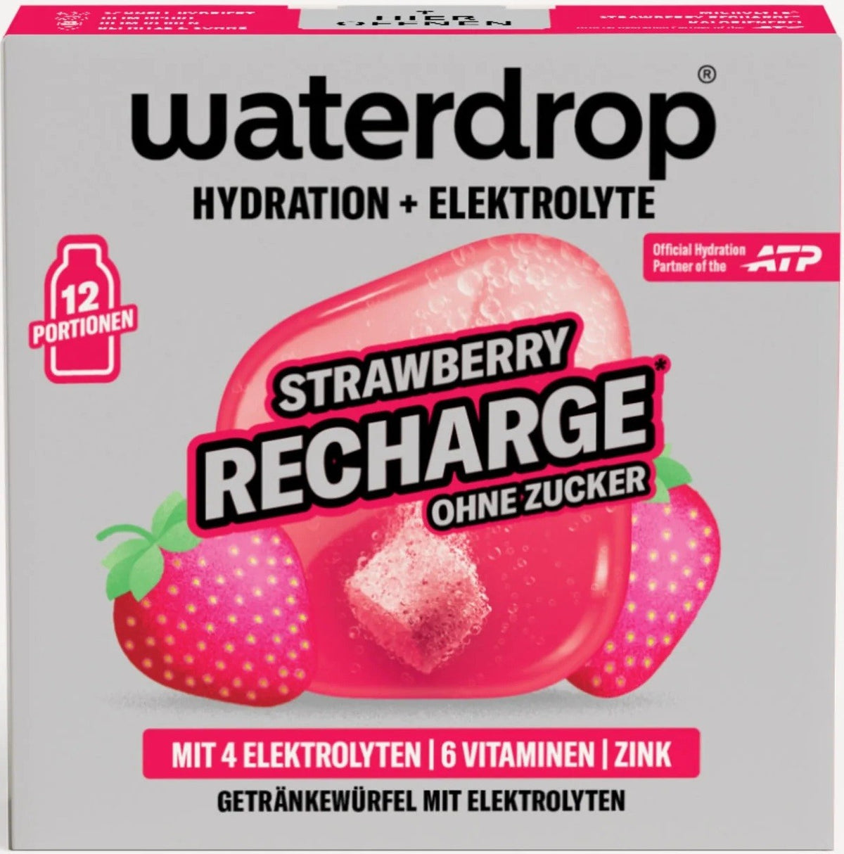 waterdrop Microlyte Strawberry Recharge (6x12 Stk)