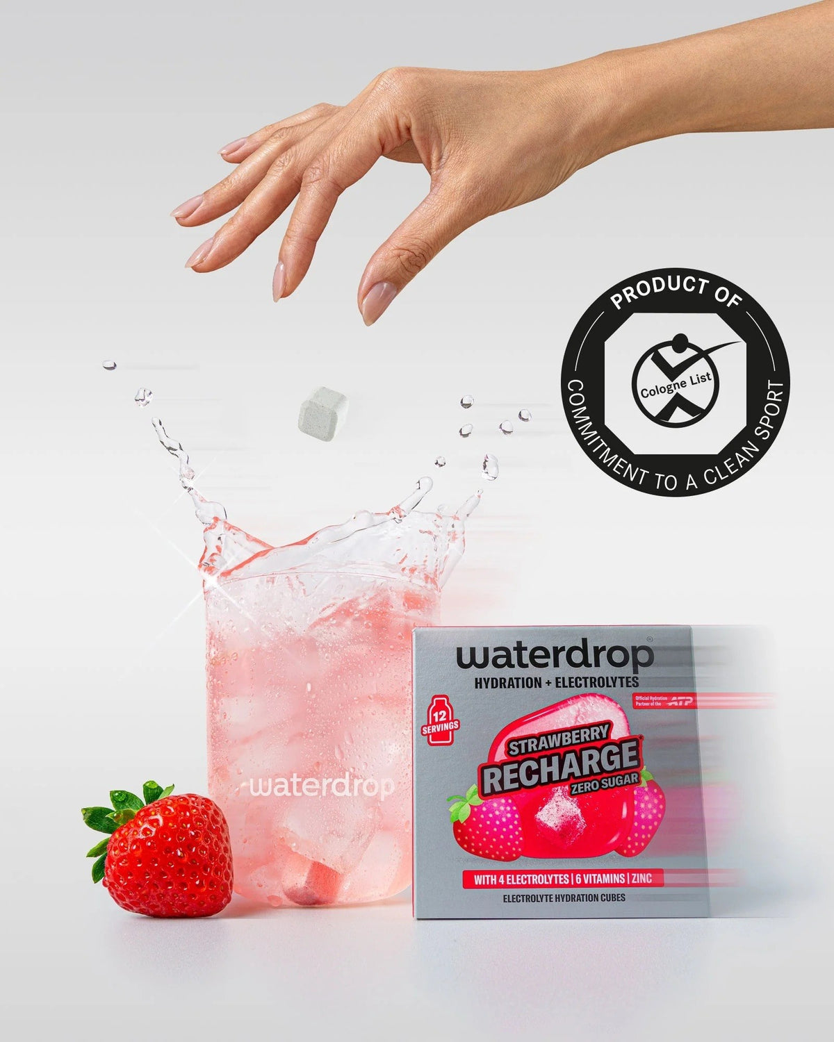 waterdrop Microlyte Strawberry Recharge (6x12 Stk)