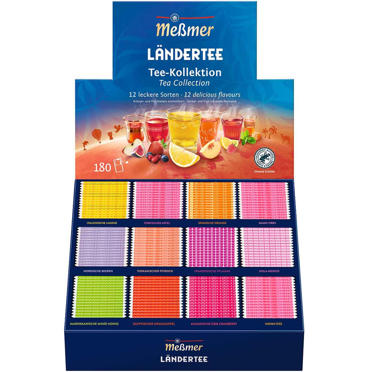 Messmer Ländertee-Kollektion (180 Beutel)