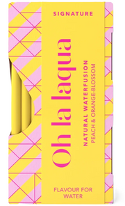 OH LA LAQUA Flavour for Water Pfirsich-Orangenblüte (7x60ml)