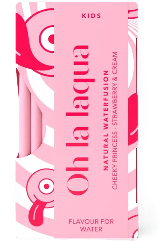 OH LA LAQUA Flavour for Water Erdbeer-Sahne (7x60ml)
