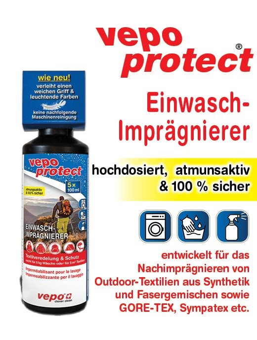 vepoprotect Einwaschimprägnierer (500ml)