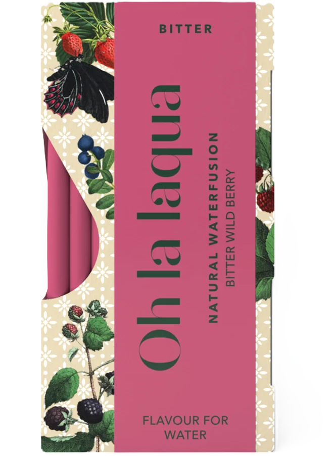 OH LA LAQUA Flavour for Water Bitter Wild Berry (7x60ml)