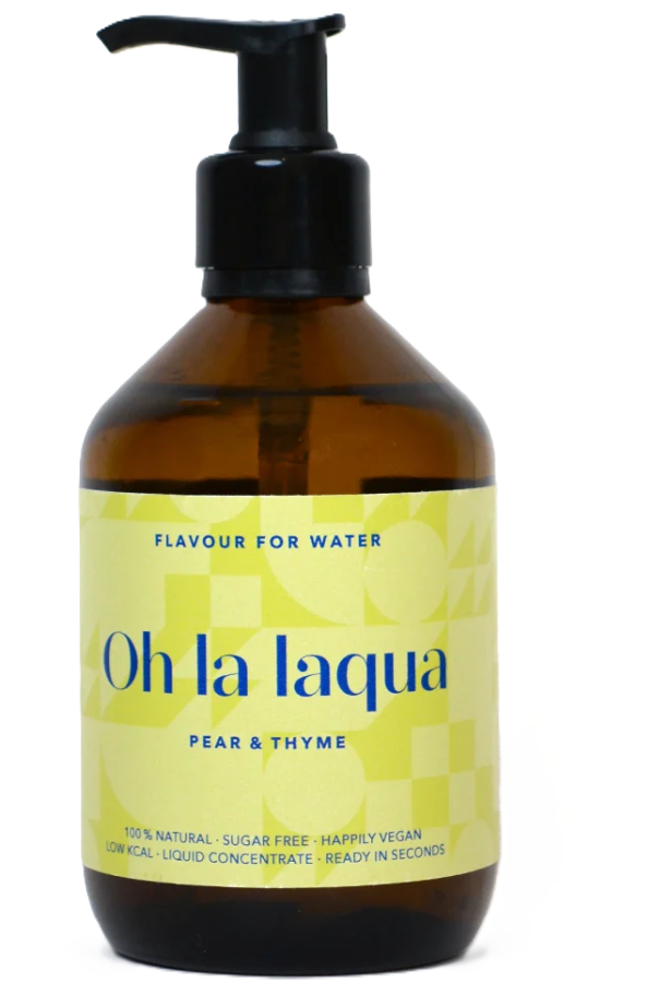 OH LA LAQUA Flavour for Water Birne & Thymian Pumpspender (300ml)