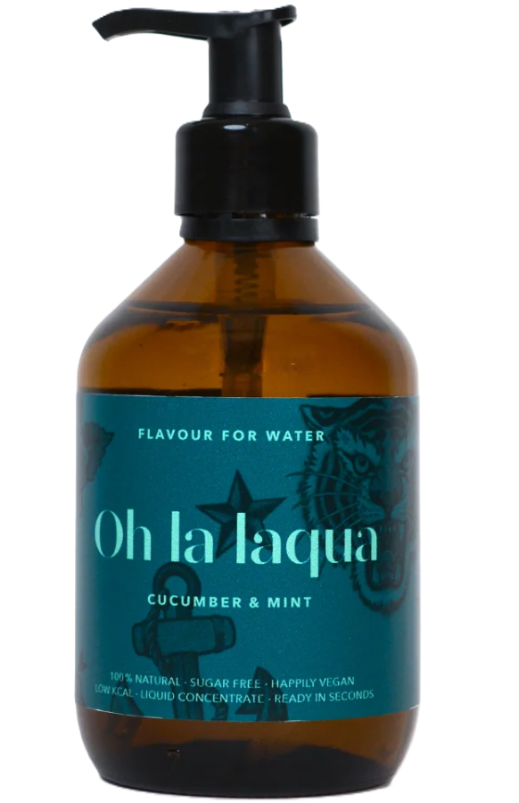 OH LA LAQUA Flavour for Water Gurke & Minze Pumpspender (300ml)