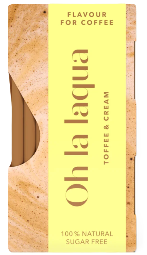OH LA LAQUA Kaffeesirup Toffee & Sahne (7x60ml)