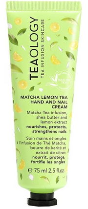 TEAOLOGY Matcha Lemon Tea Hand and Nail Cream (75ml)