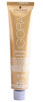 Schwarzkopf IGORA ROYAL Absolutes 9-60 Extra Hellblond Schoko Natur (60ml)