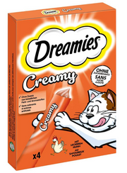 Dreamies Creamy Katzensnacks Huhn (4x10g)