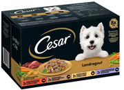 Cesar Landragout in Sauce, Nassfutter für Hunde (8x150g)
