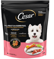 Cesar Huhn ​& Lachs, Trockenfutter für Hunde (1.4kg)