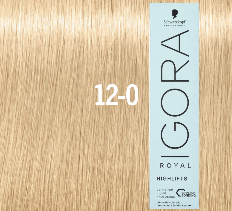 Schwarzkopf IGORA ROYAL Highlifts 12-0 Spezialblond Natur (60ml)