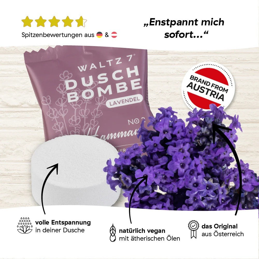 Waltz 7 Duschbombe Lavendel (1 Stk)