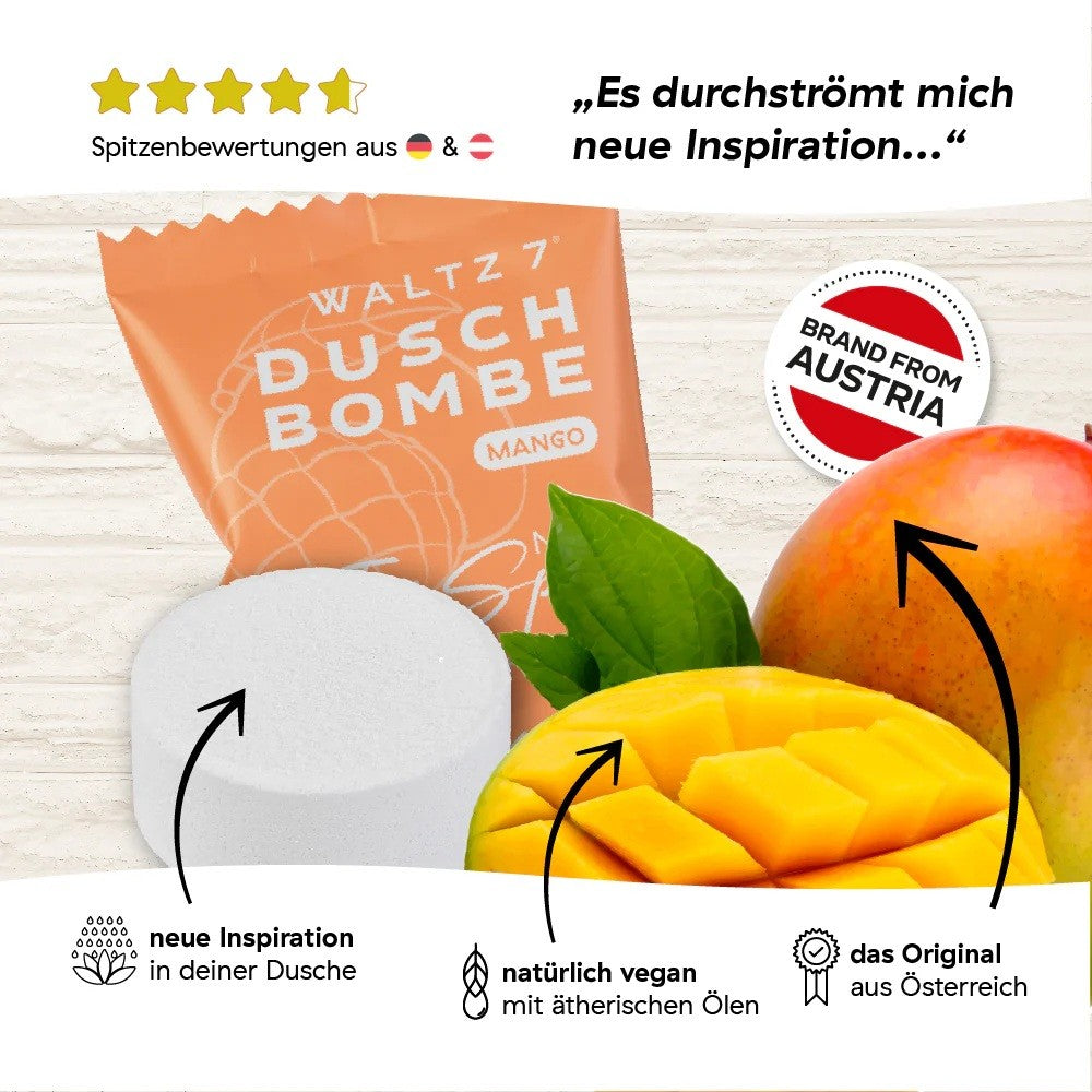 Waltz 7 Duschbombe Mango (1 Stk)