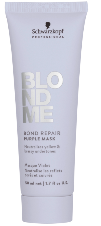 Schwarzkopf BLONDME Bond Repair Purple Mask (50ml)