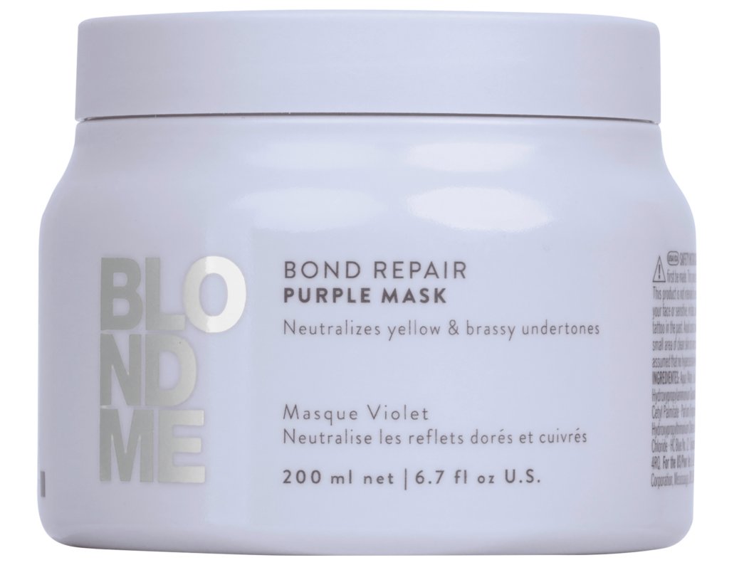Schwarzkopf BLONDME Bond Repair Purple Mask (200ml)