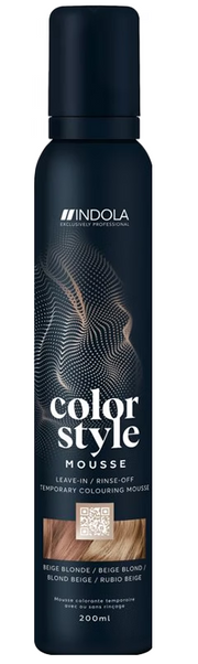 Schwarzkopf INDOLA Color Style Mousse Beige Blond (200ml)