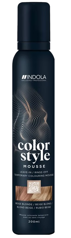 Schwarzkopf INDOLA Color Style Mousse Beige Blond (200ml)