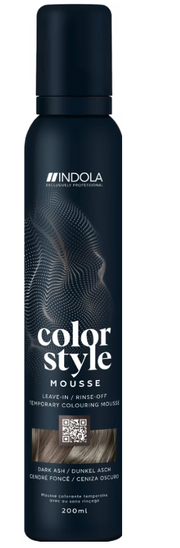 Schwarzkopf INDOLA Color Style Mousse Dunkel Asch (200ml)