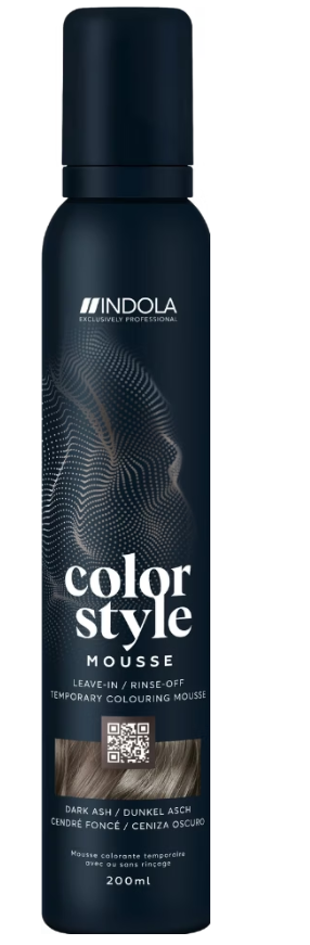Schwarzkopf INDOLA Color Style Mousse Dunkel Asch (200ml)