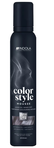 Schwarzkopf INDOLA Color Style Mousse Anthrazit (200ml)